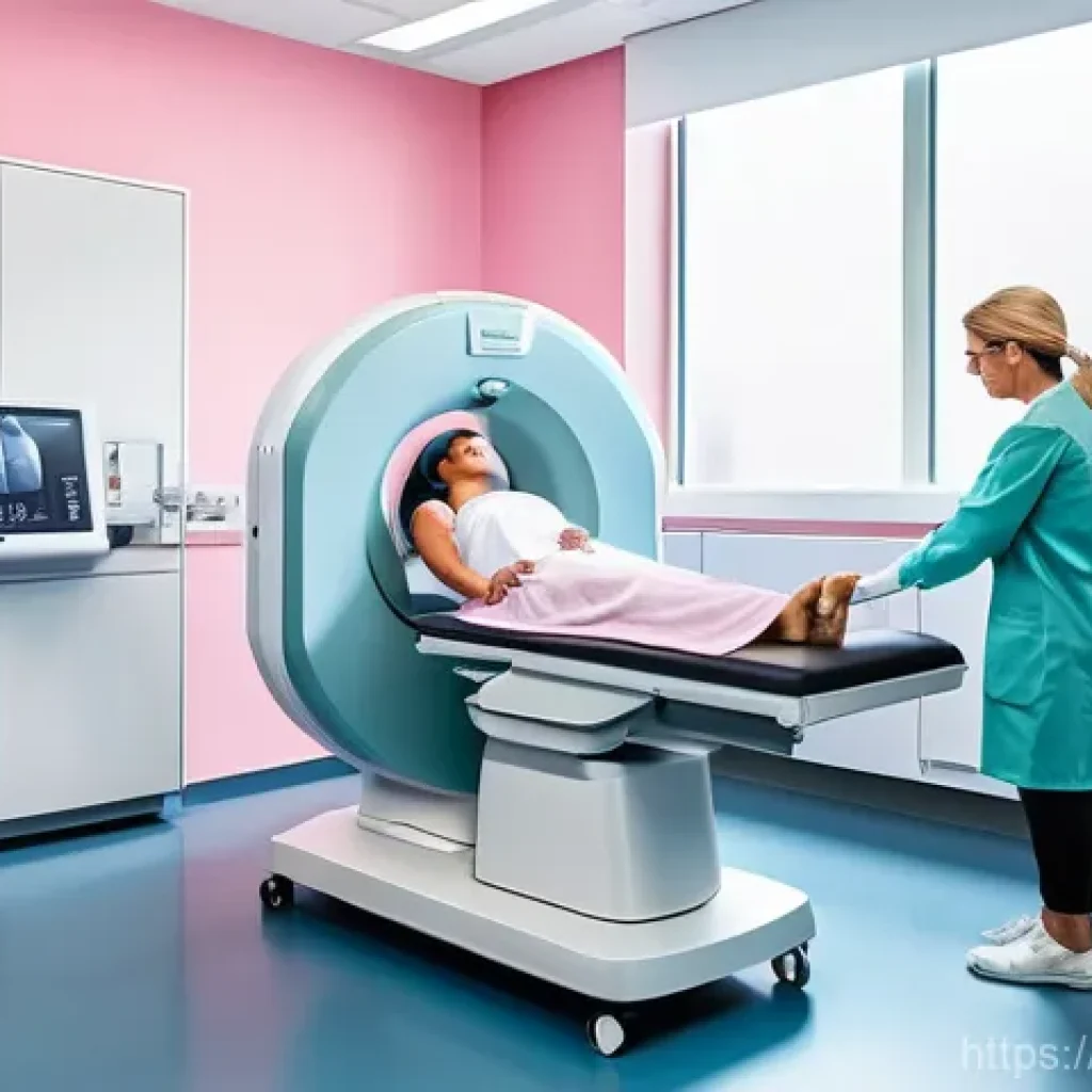 유방암 영상 검사 장단점 - **Prompt for a Modern Breast Cancer Screening Environment (Mammography/Tomosynthesis):**
    "A clea...